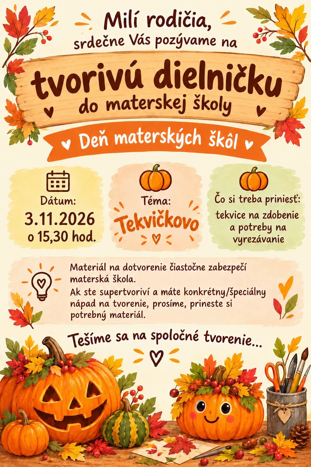 Fotka - Deň materských škôl 2026